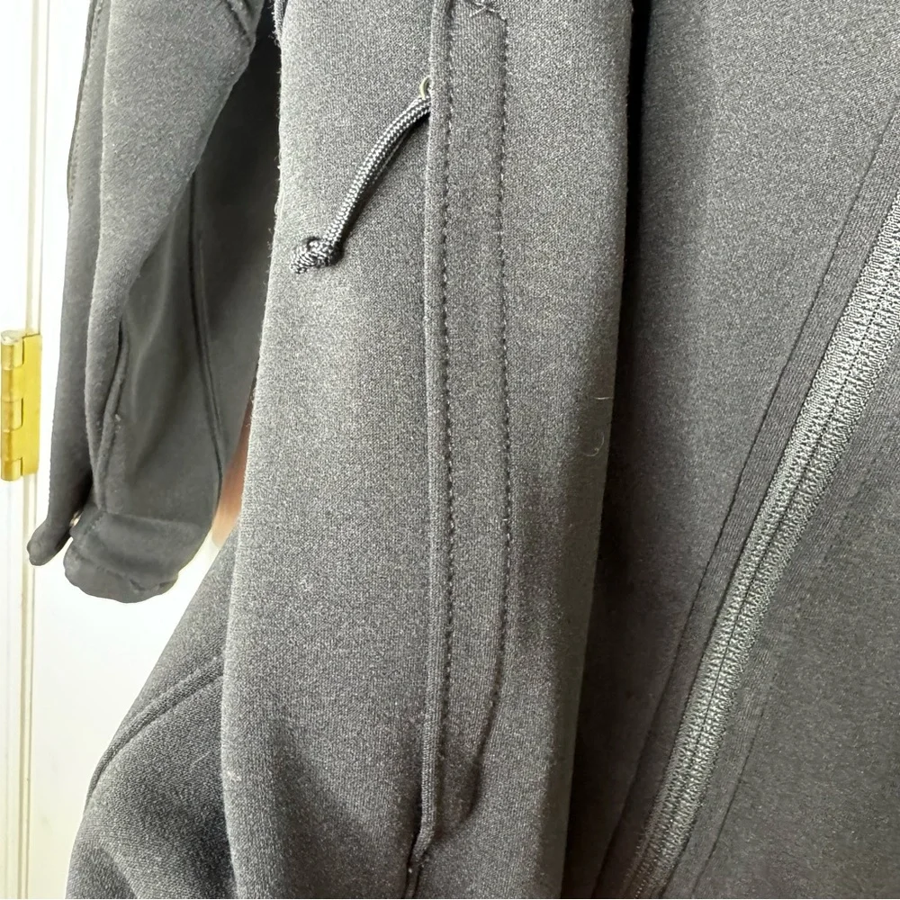 The North Face Men’s Black Full Zip‎ Mock Neck Jacket Fleece Lined Size Small